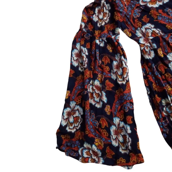 UO OUT FROM UNDER Romper Floral Dreamy Days Navy Urban Outfitters - Picture 5 of 12